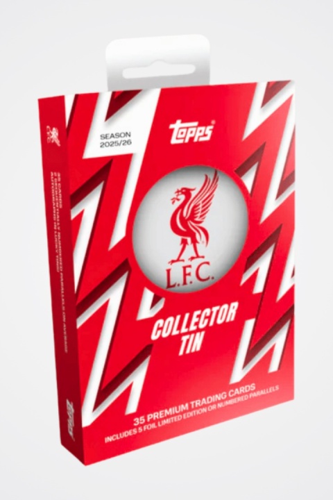 新品未開封　リバプール TOPPS LFC Collector Tin カード リバプール トレーディングカード 25/26 TOPPS コレクター 缶 – EURO